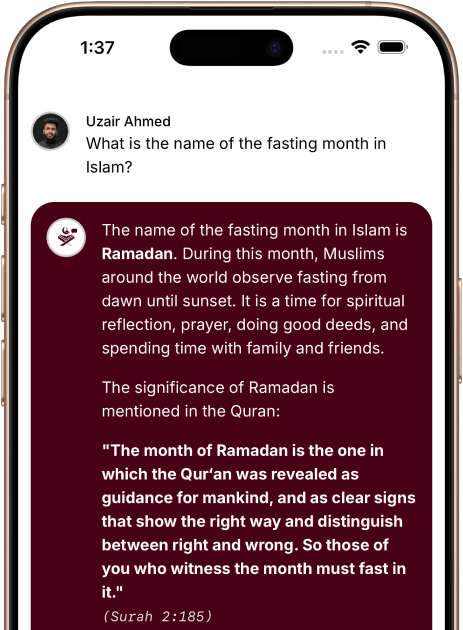 Lunar Islamic App Preview